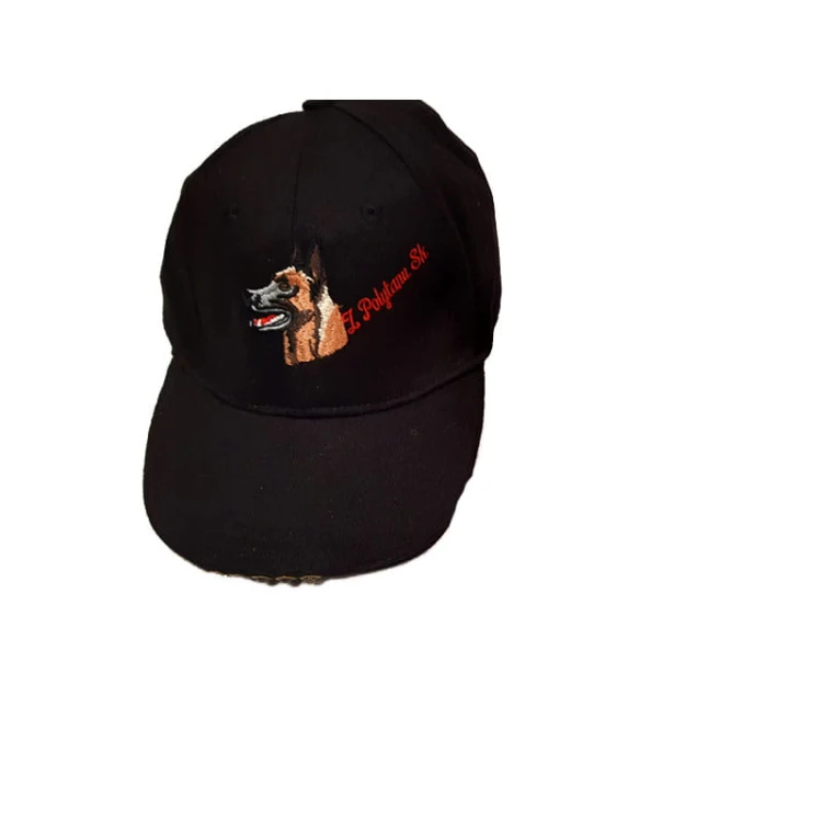 ZP-cz-led - Czapeczka z daszkiem led czarna