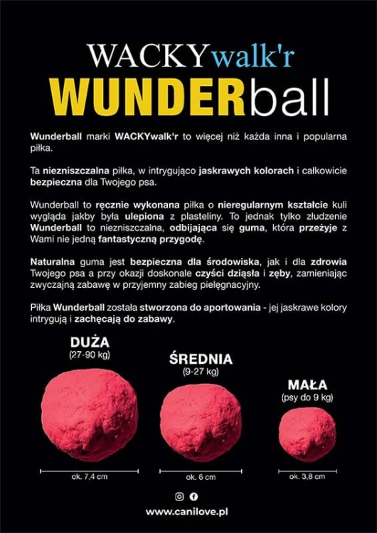 WunderballM - piłka rozmiar M ulotka
