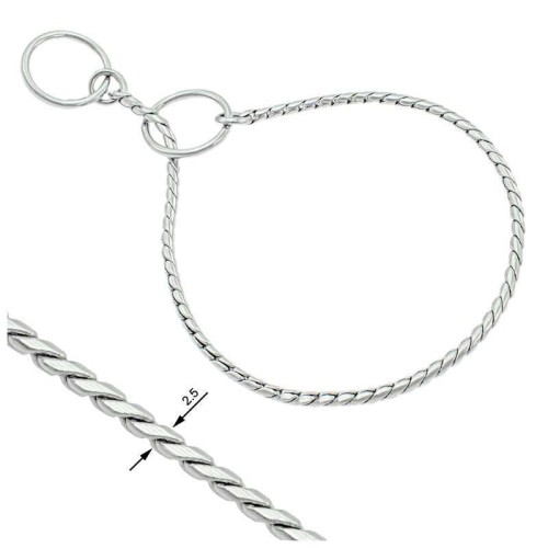 JSC25.. - Łańcuszek wystawowy żmijka 2,5mm srebrny