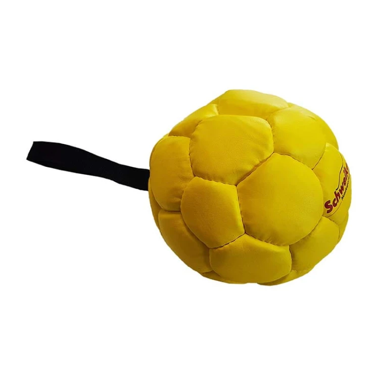sch930233 - Piłka z uchwytem - 14cm żółta