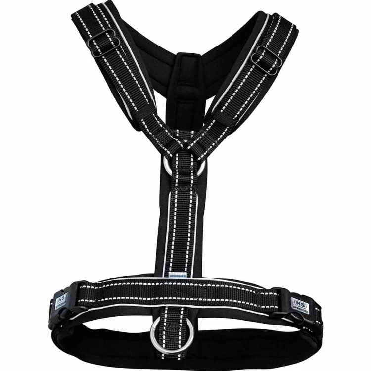 5954100071 - Szelki HS model Y - black góra całość