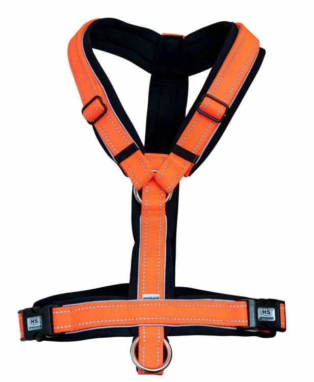 5954100077 - Szelki HS model Y - orange widok1