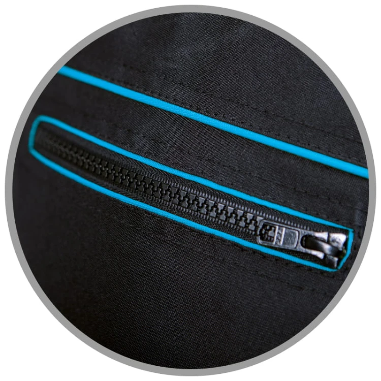 1509-B - Spodnie SUPRIMA niebieska lamówka kieszeń