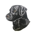 Sch113008 - Naszywka na ubrania Labrador głowa