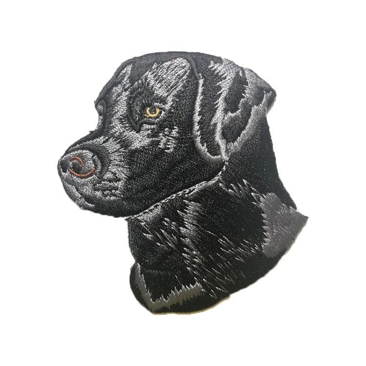 Sch113008 - Naszywka na ubrania Labrador głowa
