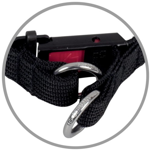 0851F- kolczatka stal nierdzewna 54cm TRENINGOWA zapięcie