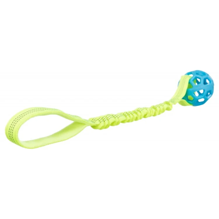 TX32869 - Bungee Tugger z piłką 9/48 cm z amortyzatorem rączka