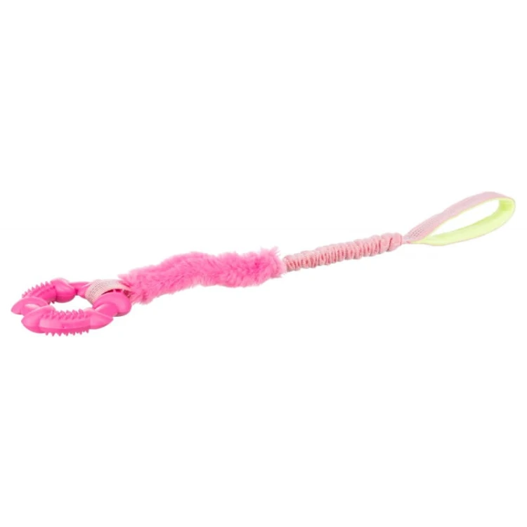 TX32868 - Bungee Tugger z ringiem 10/56 cm z amortyzatorem widok różowej