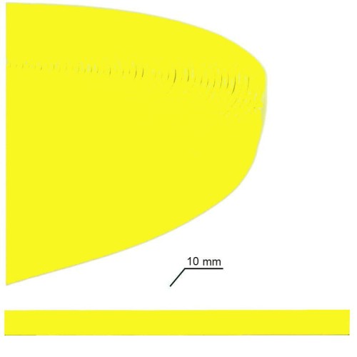 GL-CW10/NY - Wodoodporna taśma PVC 10mm żółty neon
