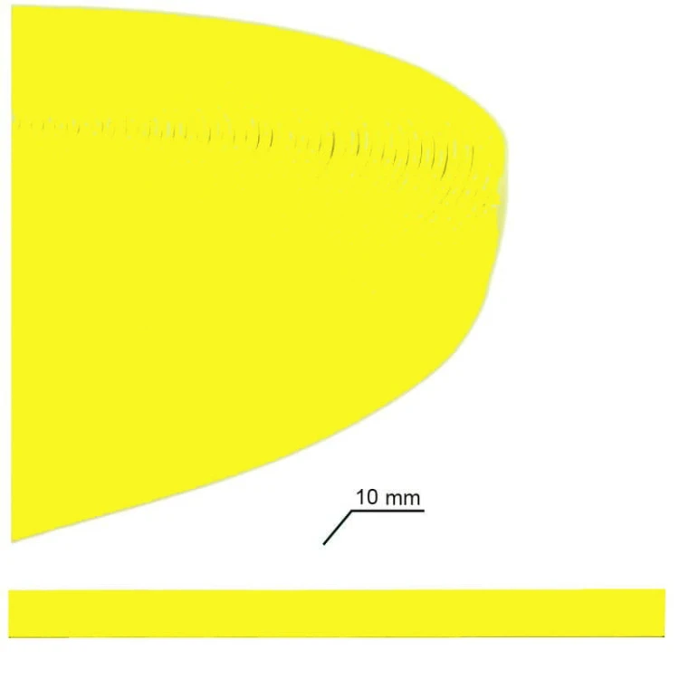 GL-CW10/NY - Wodoodporna taśma PVC 10mm żółty neon