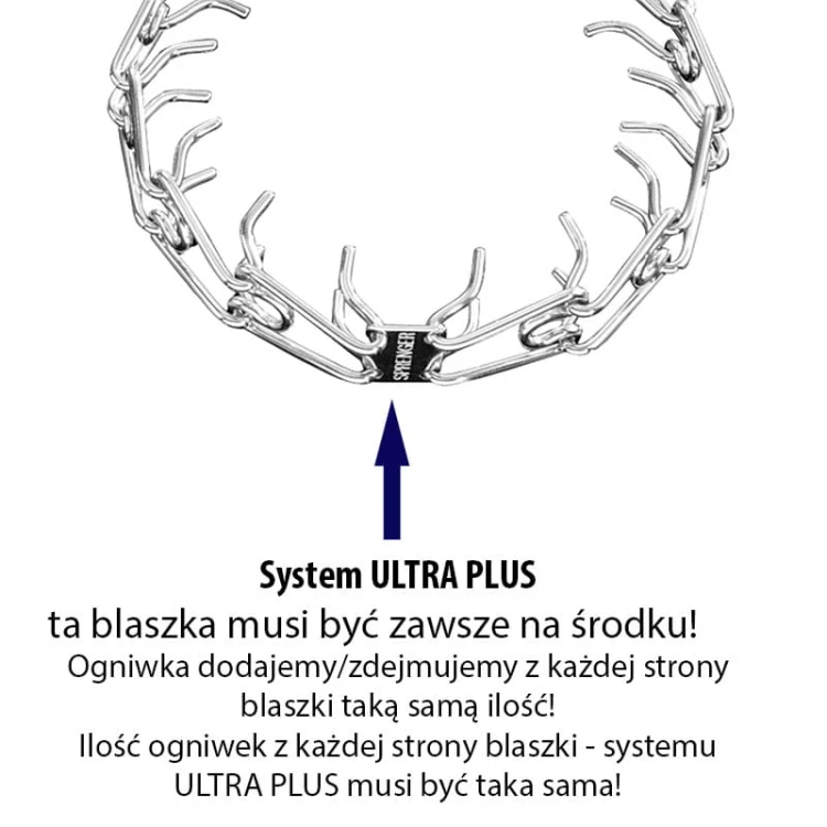 5004901055 - Kolczatka stal nierdzewna 5cm/4mm/60cm 2 kółka TRENINGOWA system ultra plus