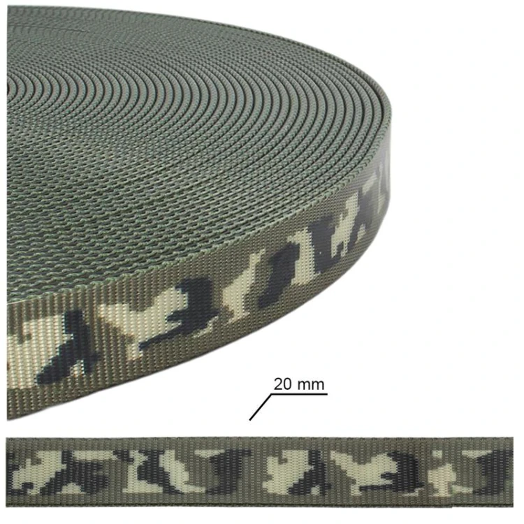 TPU20/GC - Wodoodporna taśma PVC 20mm zielony kamuflaż