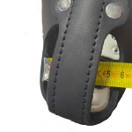 1004 - kaganiec bojowy ze skóry - mały szerokość przy nosie