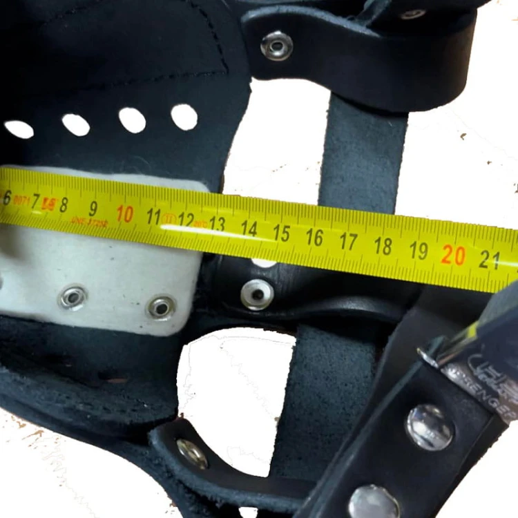 1004 - kaganiec bojowy ze skóry - mały długość