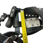 1004 - kaganiec bojowy ze skóry - mały szerokość