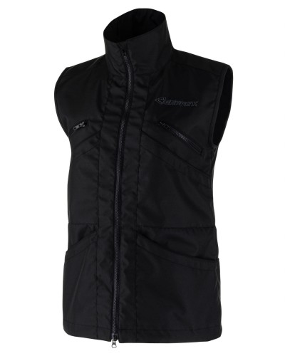 2061-A - Kamizelka damska MODERN czarna