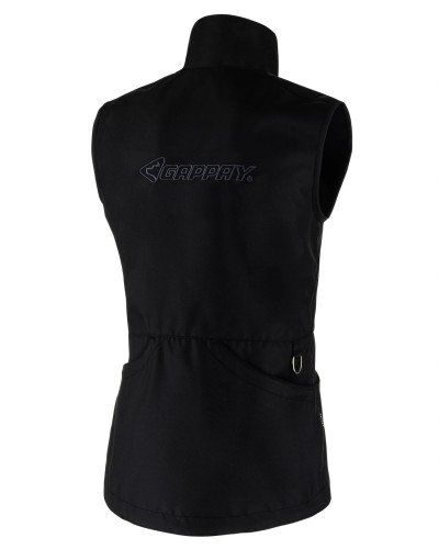 2061-A - Kamizelka damska MODERN czarna tył