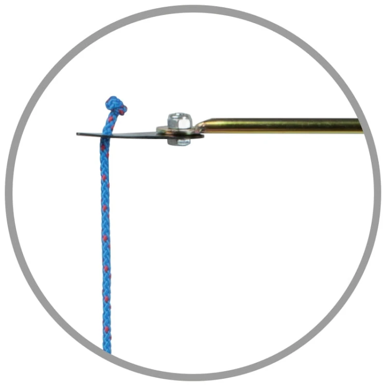 1216 - Stojak do wysyłania psa uchwyt