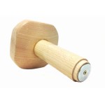 0956-A - Magnetyczny aport z drewnianym gryfem głowa ze środkiem łączenie