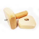 D01011 - Aport magnetyczny z drewnianym gryfem rozłożony