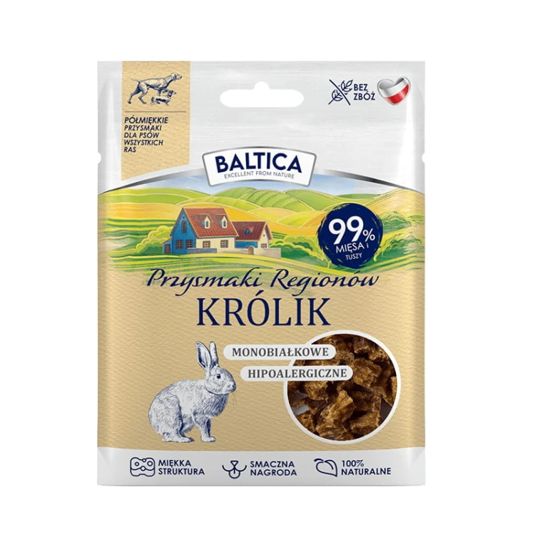 5905488404454 - Półmiękkie przysmaki z królika 30g