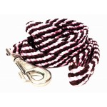 088-150 - Smycz pleciona płaska 1,5m różowa