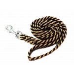 088-150 - Smycz pleciona płaska 1,5m złota