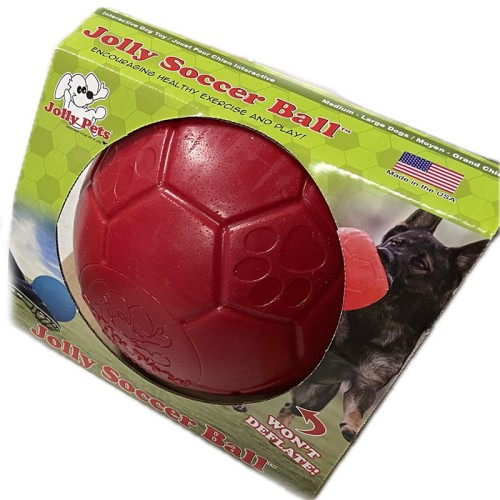 JOLL036R - Jolly Soccer Ball czerwona
