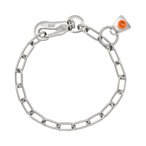 5144703055 - Łańcuszek z karabińczykiem stal nierdzewna 2.0mm