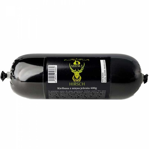 4260472633839 - Kiełbasa z jelenia 400g MIRALS HIRSCH