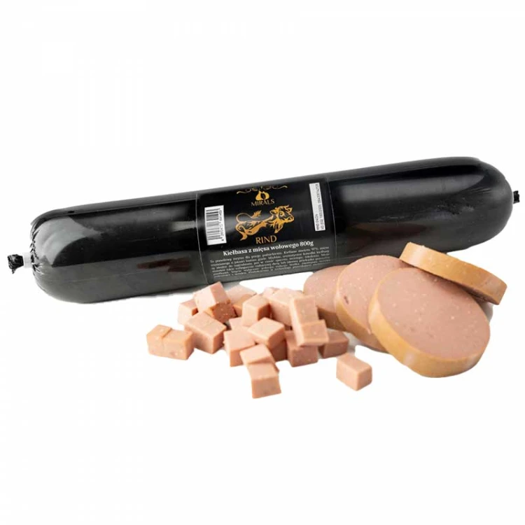 4260472641460 - Kiełbasa z wołowiny 800g MIRALS RIND mięsko