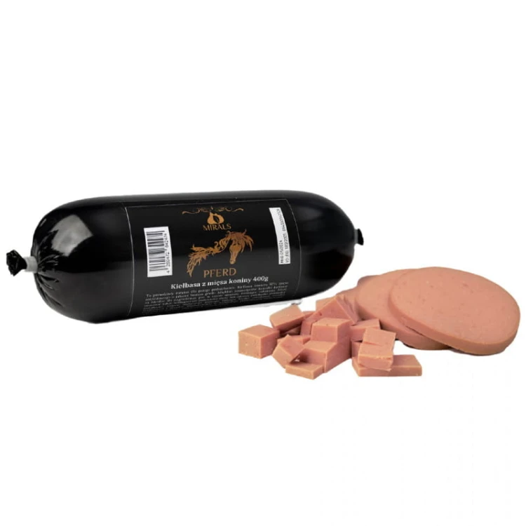 4260472642474 - Kiełbasa z mięsa koniny MIRALS PFERD mięsko
