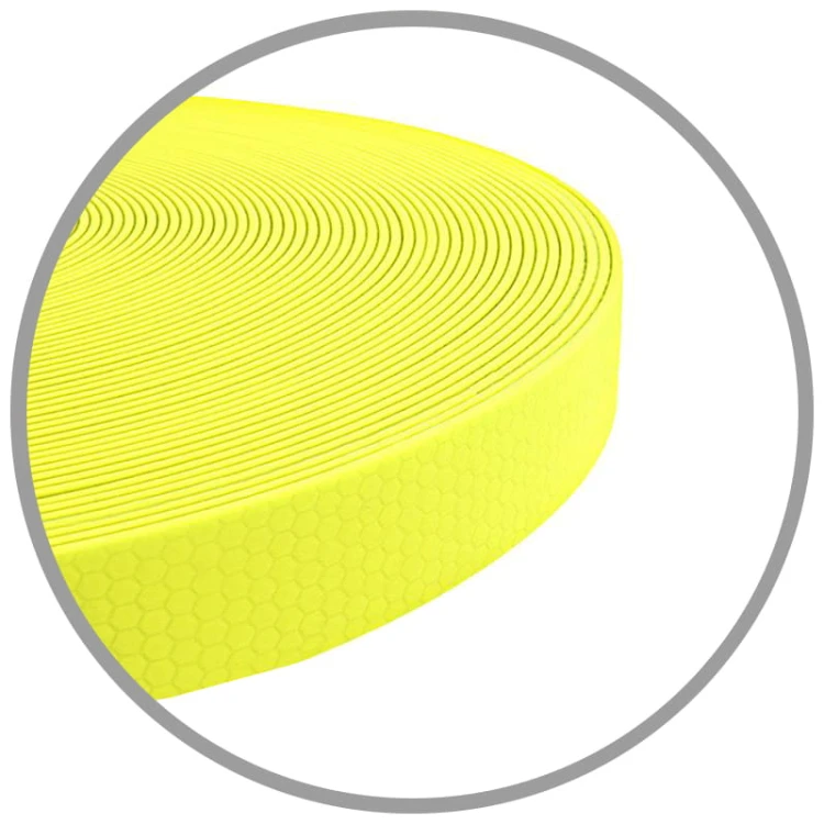 084 - Obroża HEXA żółty neonowy