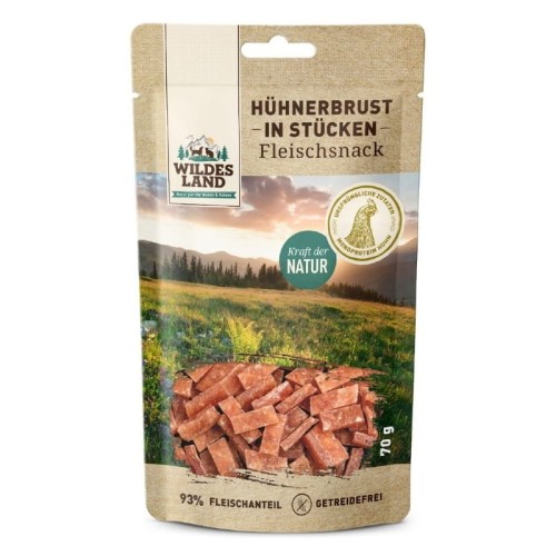 4250839515381 - WILDES LAND DOG filet z piersi kurczaka kawałki 70g