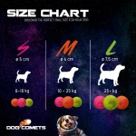 COME010L - Dog Comets Stardust orange rozmiary