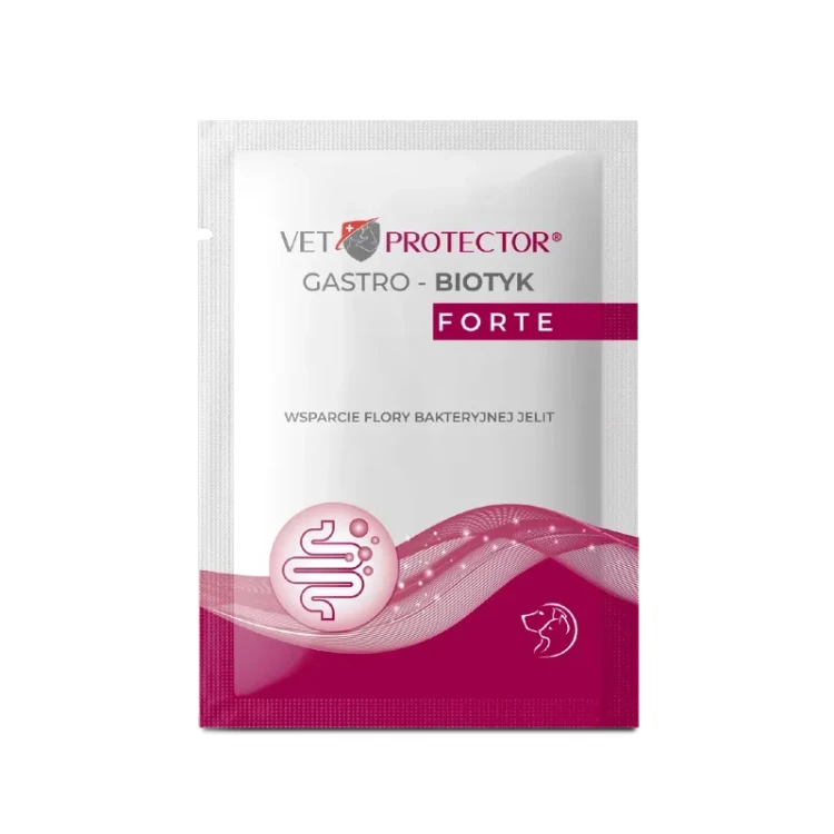 JM 3 - Multibiotyk dla psa i kota 3 g VET PROTECTOR® GASTRO – BIOTYK FORTE