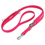 5911023076 - Smycz biothane przepinana  różowa