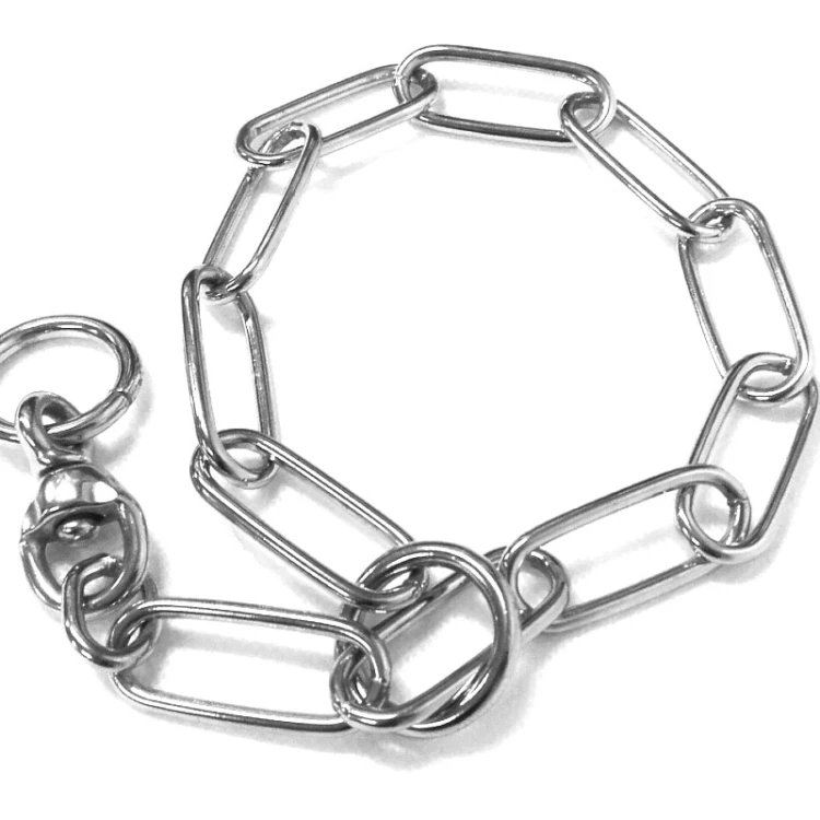 5160506302 -Łańcuszek chrom długie ogniwo 63cm 4mm
