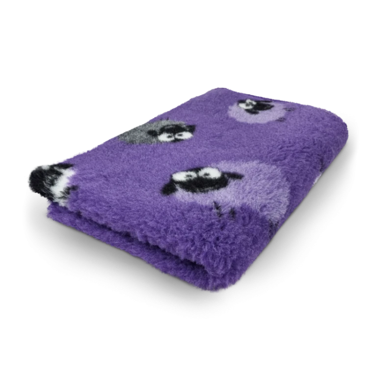 Dry-bed owca2 - Dry bed fioletowy w owieczki szara