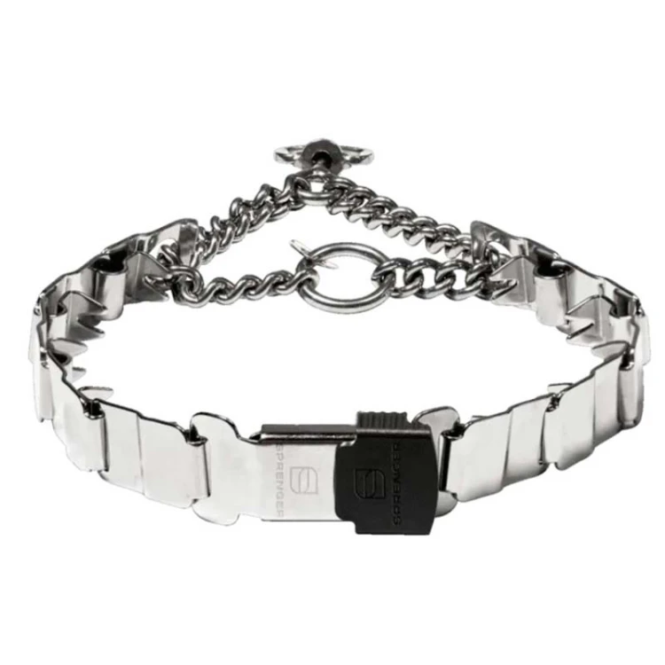 5016501455 - Kolczatka NeckTech sport z łańcuszkiem - inox 64cm