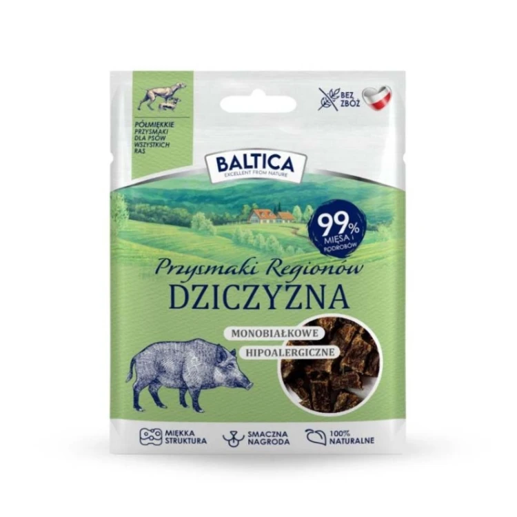 Bdzik30 - Półmiękkie przysmaki dla psów z dziczyzny 30g