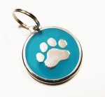 LKP 19 - Zawieszka do obroży "łapka" 3cm