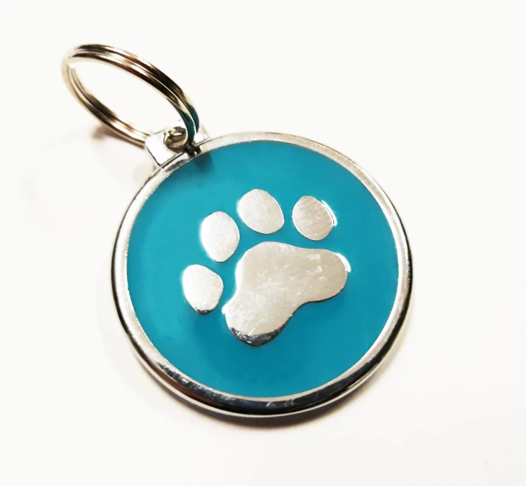 LKP 19 - Zawieszka do obroży "łapka" 3cm