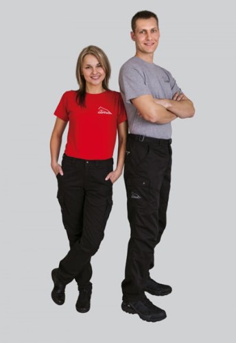 1518-A - Spodnie VEERLE czarne