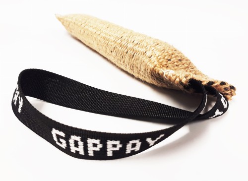 0411 - Gryzak szyty z juty średnio-twardy 30cm X 6,5cm Gappay widok