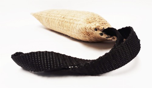 0421 - Gryzak szyty z juty średnio-twardy 30cm X 9cm Gappay widok