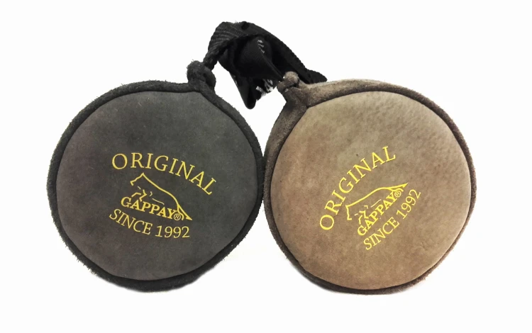 0723 - Piłka skórzana z uchwytem, duża widok