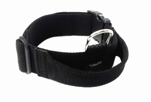 0856 - Obroża nylonowa z uchwytem