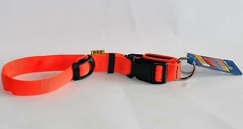 0859 - Obroża świecąca - pomarańczowa widok