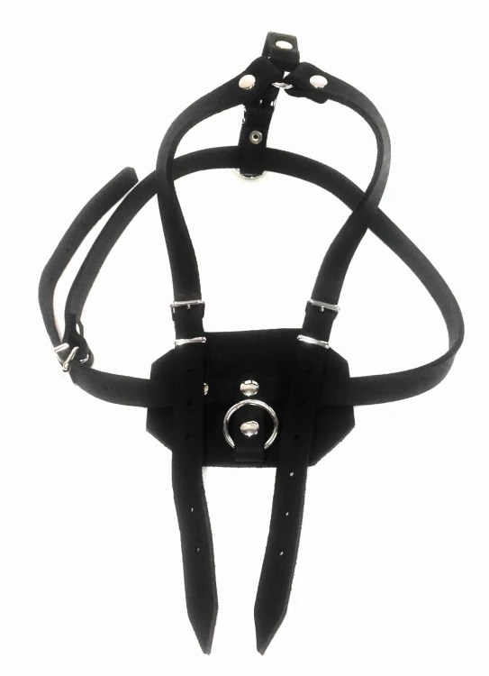 0510 - Szelki na ślady ze skóry widok1